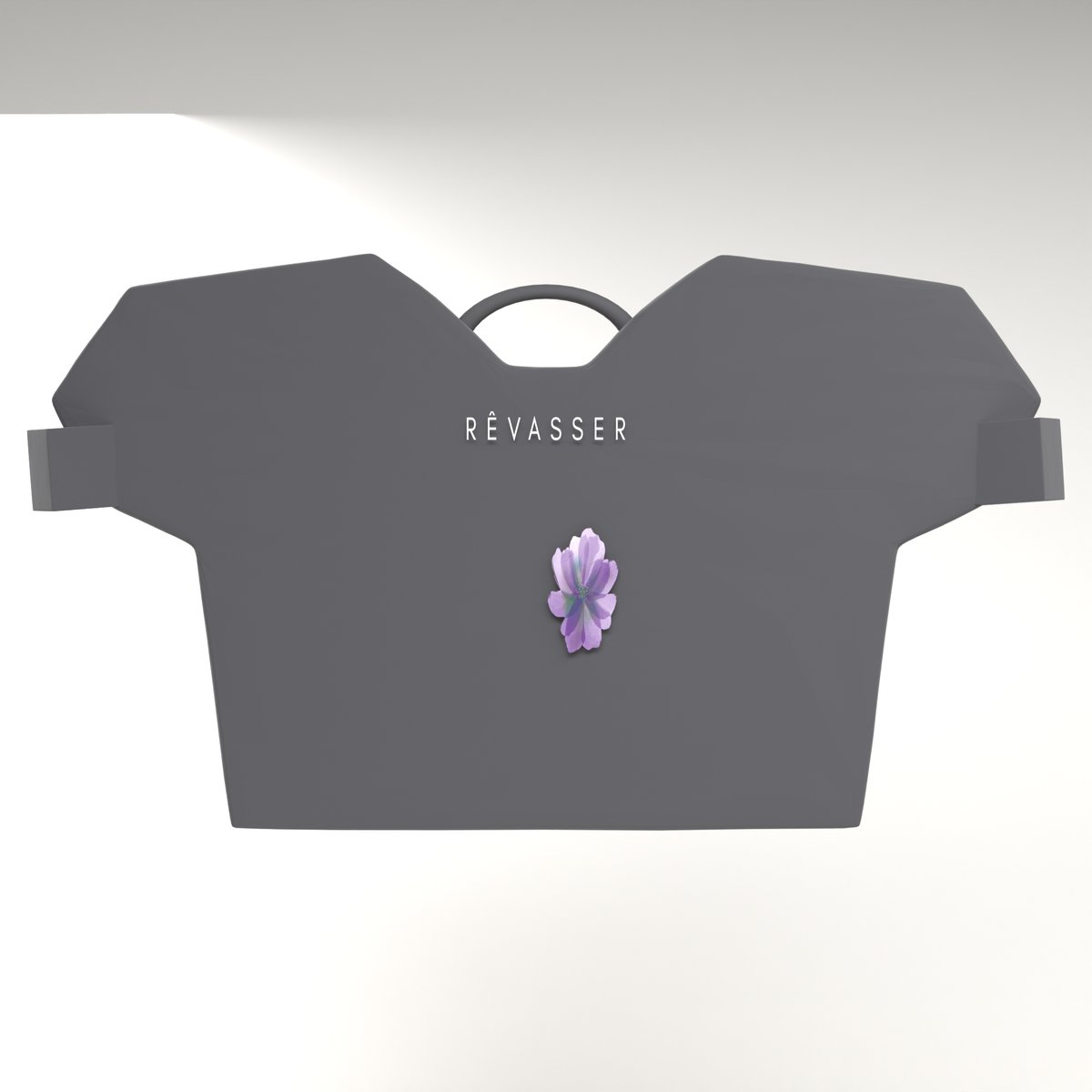 Semi-crop boxy tee, 240gsm garment-dyed